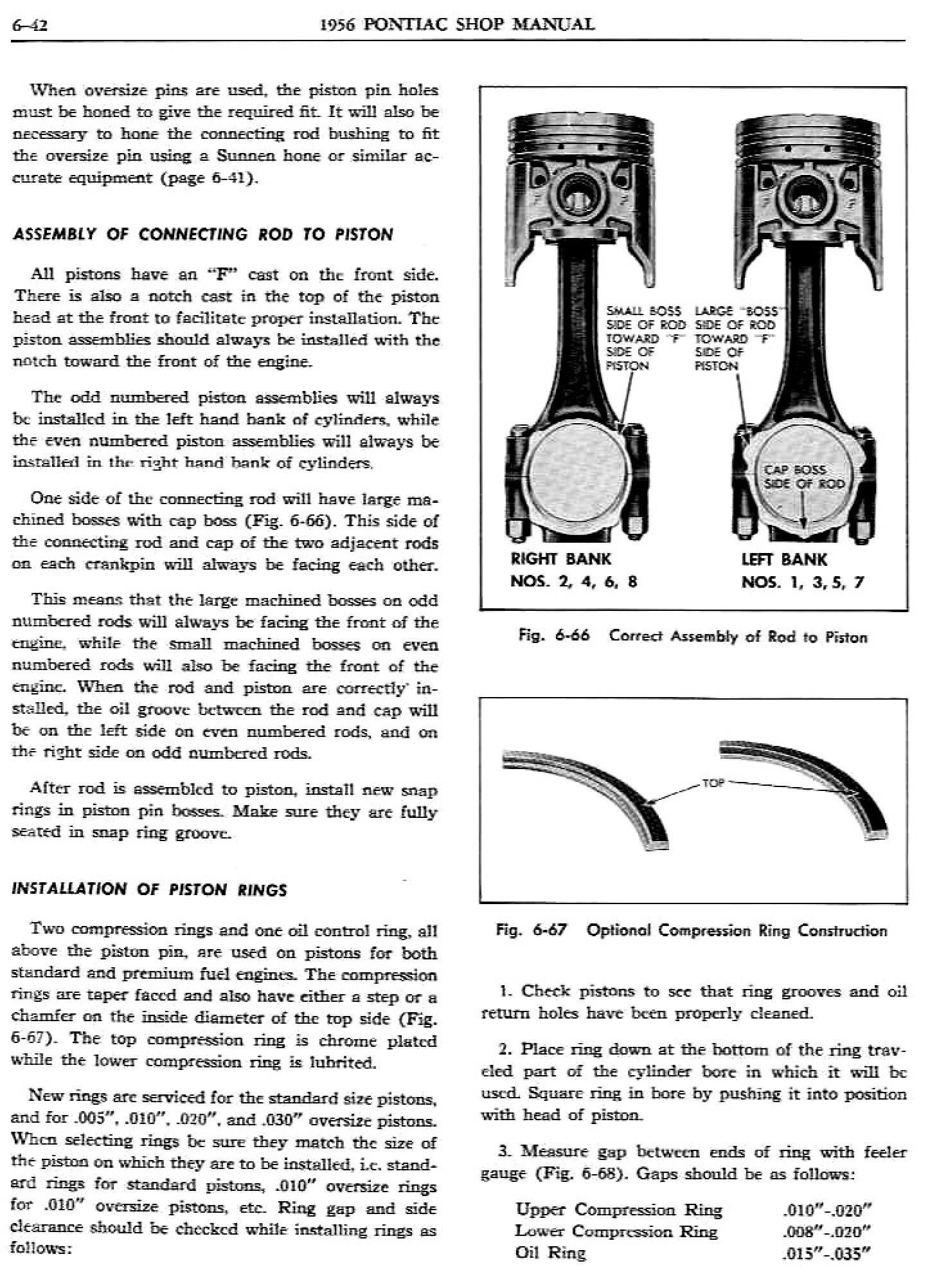 1956 Pontiac Shop Manual- Engine Page 43 of 56